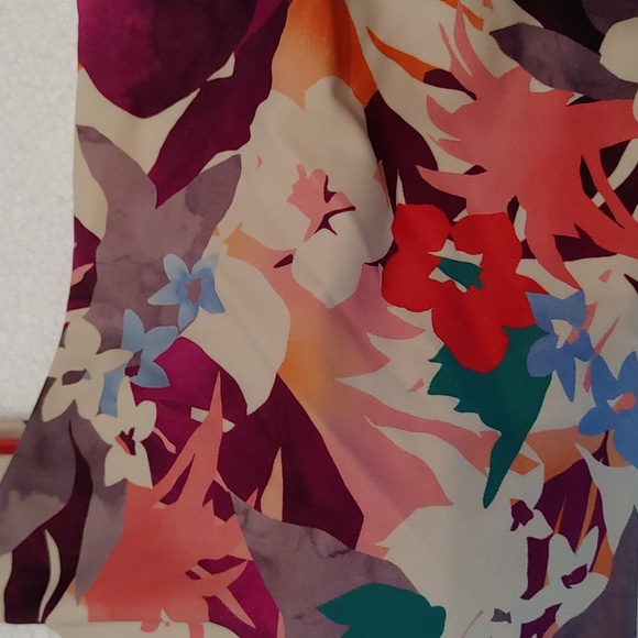 Athleta Daybreak Tropic Scoop Adjustable Strap Bikini Top Size Large - Picture 2 of 9